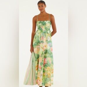 FARM Rio Enchanted Floral Green Dress
